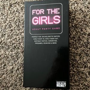For the girls card game